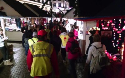 Marche nocturne à Nantes